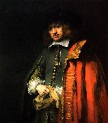 REMBRANDT Harmenszoon van Rijn Portrat des Jan Six Spain oil painting artist